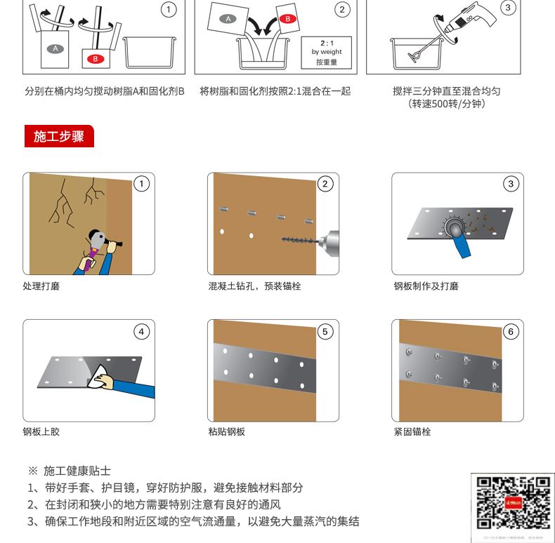 包钢庐江粘钢加固施工过程